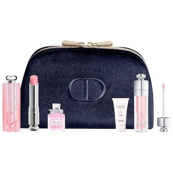 dior addict beauty ritual set|dior lip set with bag.